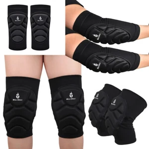 1 Pair Knee Elbow Pads Set MTB Bike Cycling Protector Joint Support Skateboard - Picture 1 of 18
