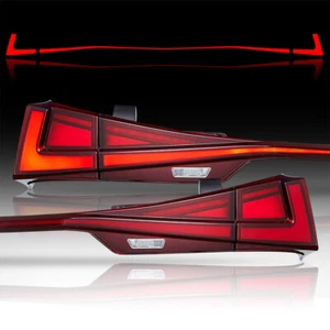 VLAND RED LED Tail Lights For Lexus IS250 300h 350F 14-20 W/Animation&Sequential - Picture 1 of 16