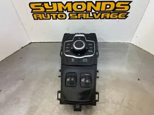 2012 PEUGEOT 508 RADIO AND HEATED SEAT CONTROL PANEL P/N: 9802378577 - Picture 1 of 4