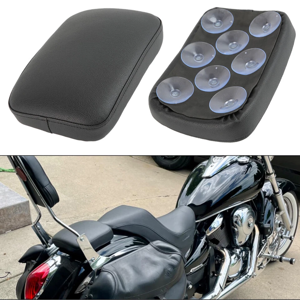 Asiento de pasajero con almohadilla para motocicleta personalizada para Harley Sportster XL 883 1200 Foto 1 de 4