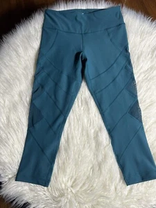 Cropped leggings women’s M teal - Picture 1 of 7