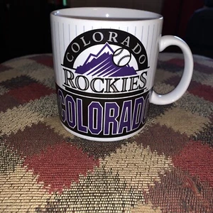 Vintage Colorado Rockies Large Mug MLB Baseball - Picture 1 of 6