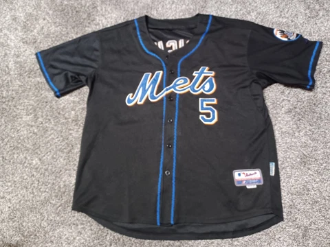 David Wright New York Mets MAJESTIC Authentic Collection MLB Jersey #5 size 52 Cover
