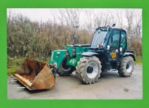 Telehandler Photo - Green JCB Telescopic Handler 535.95 (?) with Bucket - Picture 1 of 1