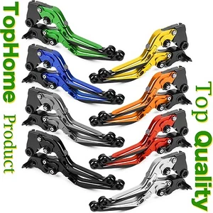 For Kawasaki Ninja 650R ER6N/F 2009-2016 Folding Extending Clutch Brake Levers - Picture 1 of 4