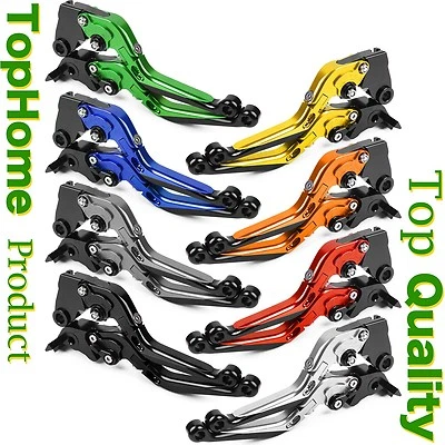 Palancas de freno embrague extensible plegables para Kawasaki Ninja 650R ER6N/F 2009-2016 Foto 1 de 4