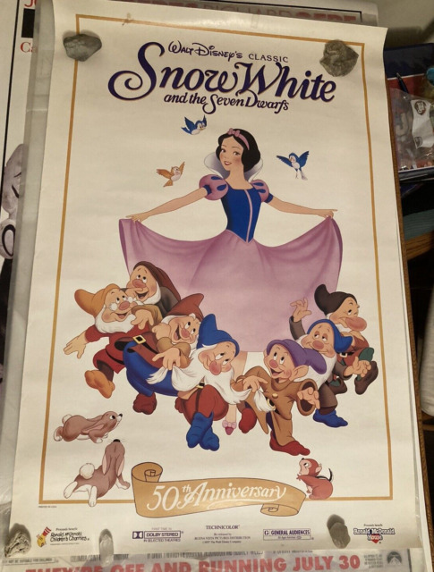 Snow White, Dwarfs Disney Posters, Prints & Lithos (Pre - 1968) for sale |  eBay | Poster