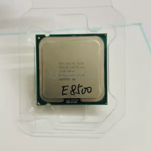 Intel Core 2 Duo E8500 CPU 2-Core SLB9K/SLAPK 6M/1333/3.16GHz LGA 775 Processor - Picture 1 of 1
