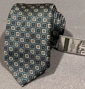 Daniel Cremieux Geometric Neck Tie 100% Silk Archive Collection Made In Italy - Picture 1 of 7