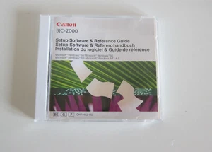 Canon BJC-2000 Setup Software & Reference Guide (1999) Windows 98-95 - 3.1 - NT - Bild 1 von 2