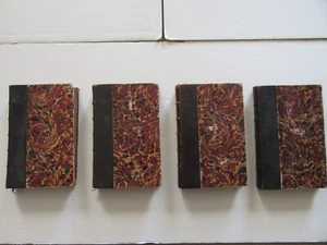 Vintage Les Misérables By Victor Hugo Volumes 1, 2, 3, and 4 Early 1900's - Imagen 1 de 24