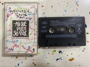 MIGUEL RIOS TRES DECADAS EXITOS EL TWIST POPOTITOS LOCOMOCION CINTA CASSETTE 1 - Picture 1 of 2