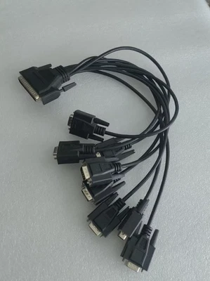 New FOR MOXA Multi serial card CP-168U RS232 Cables - Image 1 of 4