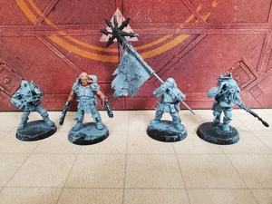 Warhammer 40k Chaos Renegade Militia Command Squad Forge World Imperial Guard - Picture 1 of 2