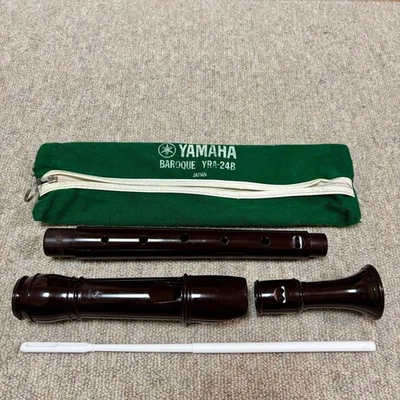 Yamaha Alrecorder Brown - Uso escolar, usado, arañazos menores, sin nombre nn3 - Imagen 1 de 4