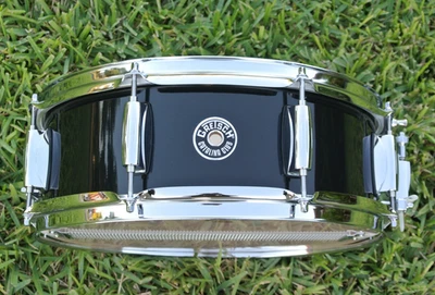 🥁 GRETSCH CATALINA 14" PIANO NEGRO 7 CAPAS CAOBA CAJA ¡Para TU CONJUNTO! L187 Foto 1 de 4