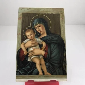 Postal vintage de La Vergine col Figlio / sin publicar - Imagen 1 de 2