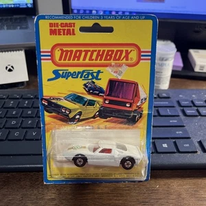 MATCHBOX Superfast 41A Ford GT Blanco/Negro Base/Blister Pack - Imagen 1 de 5