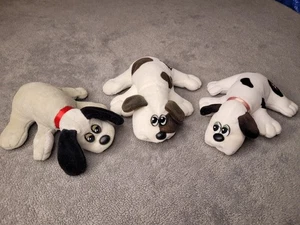 Vintage Tonka Pound Puppies Lot of 3 Plush 7" 80s - Picture 1 of 13
