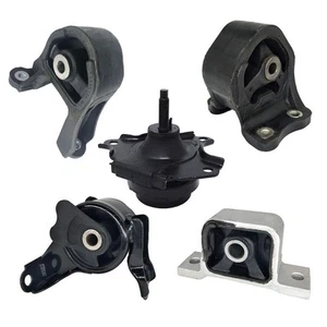 2002-2006 Honda CRV Engine Trans Mount Bracket Set 5PCS Reduces Vibration - Picture 1 of 6