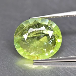 Ovalado de 2,44 quilates _ Brillos premium sin calefacción cojinete de cobre verde turmalina - Imagen 1 de 1
