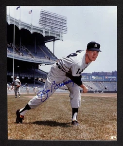 Jim Bunning - Auto - Signed - 8x10 - Detroit Tigers Photo JSA COA/LOA - Picture 1 of 2