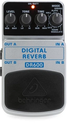 DR600 DIGITAL REVERB Digital Stereo Reverb Effects Pedal - Image 1 of 2