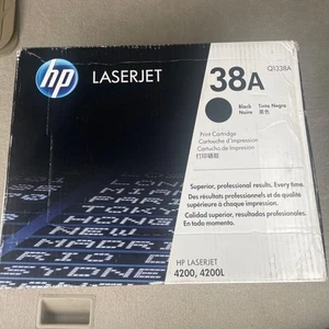 hp 38a black toner cartridge genuine - Zdjęcie 1 z 5