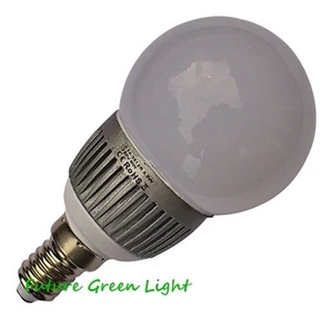 BOMBILLA BLANCA E14 SES GLOBE 12 SMD LED 240V 3.5W 215LM ~40W - Imagen 1 de 2