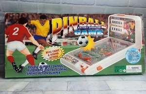 Electronic Soccer Pinball Game Football 1980s World Cup - In Box - Lights Sounds - Picture 1 of 6