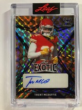 2022 Leaf Exotic Trent Mcduffie Turtle 2/4 Auto Rookie Card