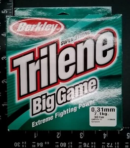 Línea de monofilamento Berkley Trilene Big Game 15 lb/329,178 años - Imagen 1 de 3