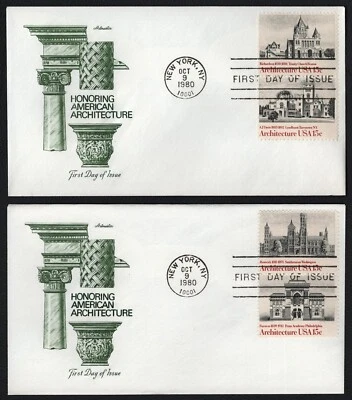 #1838-1841 15c American Architecture, Artmaster FDC **ANY 5=FREE SHIPPING** - Image 1 of 3