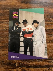 RUN DMC Pro Set Music Stars Card D.M.C.
