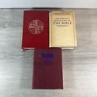 Vintage Hardback Christianity Bible Books Various Authors & Types Job Lot Bundle