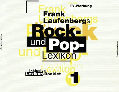 (2CD's) Frank Laufenbergs Rock- Und Pop-Lexikon 1 - Black Sabbath, T. Rex, UFO - Bild 1 von 2