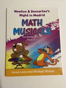 Math Musicals Volume 1. Newton & Descartes’s Night In Madrid..37A - Picture 1 of 4