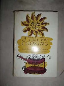 A Time for Cooking Zada Taylor 1963 vintage cook book recipes - Picture 1 of 11