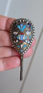 Cuchara antigua imperial rusa de plata 84 Zolotnik - Imagen 1 de 10