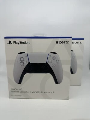 Sony PlayStation 5 DualSense Wireless Controller - WHITE NEW - Image 1 of 3