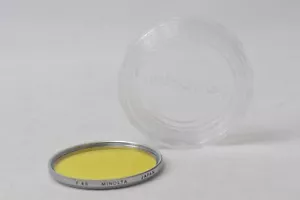 @SakuraDo @ Near Mint & Rare @ Vintage Minolta Y48 Yellow F52NA 52mm Lens Filter - Picture 1 of 6