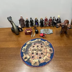 2001+ Harry Potter Action Figure Lot Quidditch Fluffy Basilisk Griphook Malfoy - Picture 1 of 13