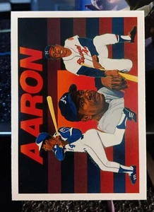 1991 Upper Deck Hank Aaron #27 Baseball Heroes: Hank Aaron Atlanta Braves - Picture 1 of 2
