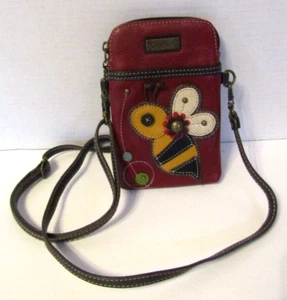 Chala Crossbody Bumble Honey Bee Handbag Adjustable Detachable Strap Bag Charm - Picture 1 of 6