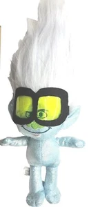 Dreamworks Trolls World Tour Guy diamantblaue Puppe Plüschtier weiche Stoffbrille - Bild 1 von 16