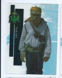 2015 Star Wars High Tek Galactic 29 Barada pattern 5 SHORT PRINT SSP - Picture 1 of 1