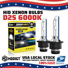2x D2S 6000K HID Xenon Headlight High Low Beam Bulbs Replacement Kit 35W