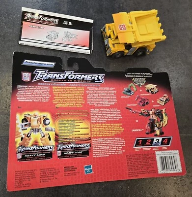 Transformers 2001 robots de carga pesada disfrazados completo rid combiners vertedero Foto 1 de 4