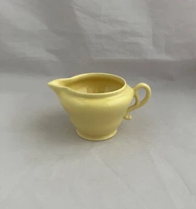GLADDING McBEAN 1930's "Franciscan" Pale Yellow Creamer - Picture 1 of 5