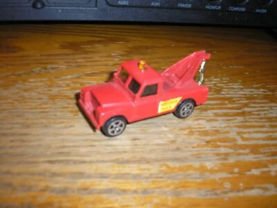 Nice Vintage Corgi Juniors Land Rover Wrecker Tow Truck Red Free SHIPPING - Image 1 of 4